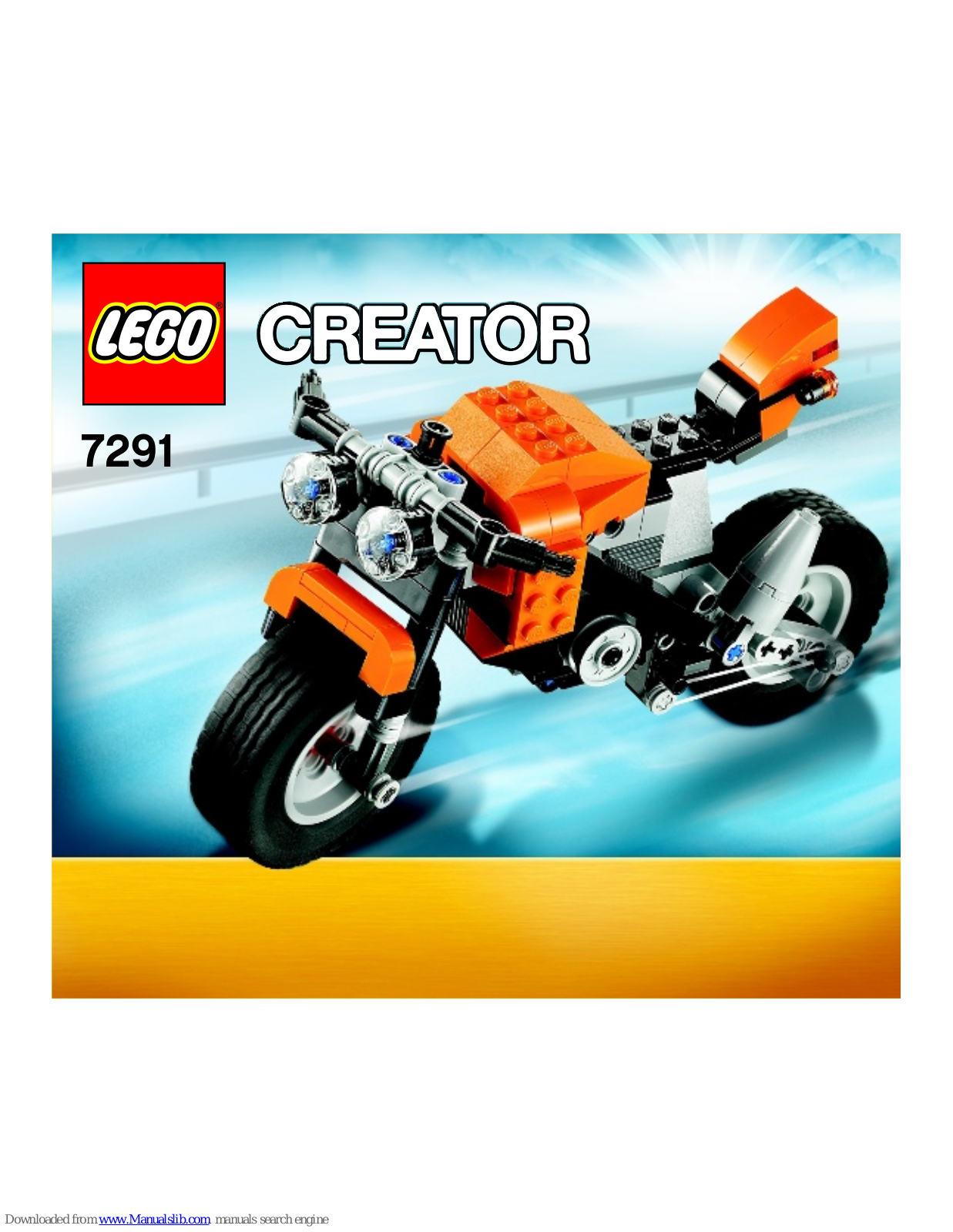 LEGO Creator 7291, Creator 7292 Building Instructions