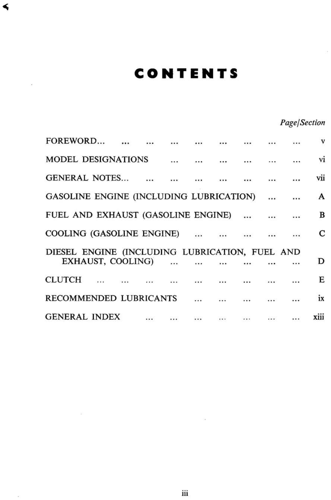 Ford CA Service Manual