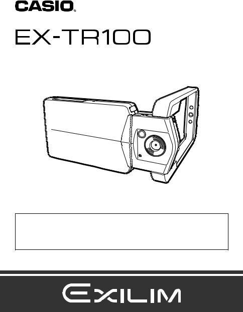 CASIO EX-TR100 User Manual