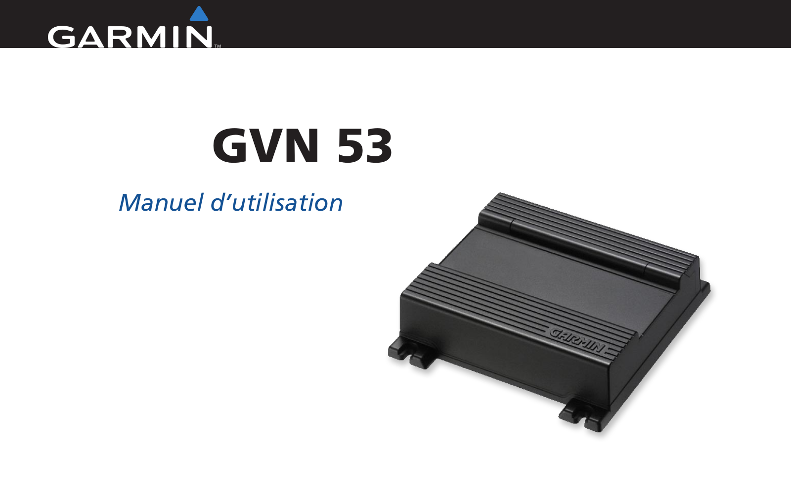 GARMIN GVN 53 User Manual