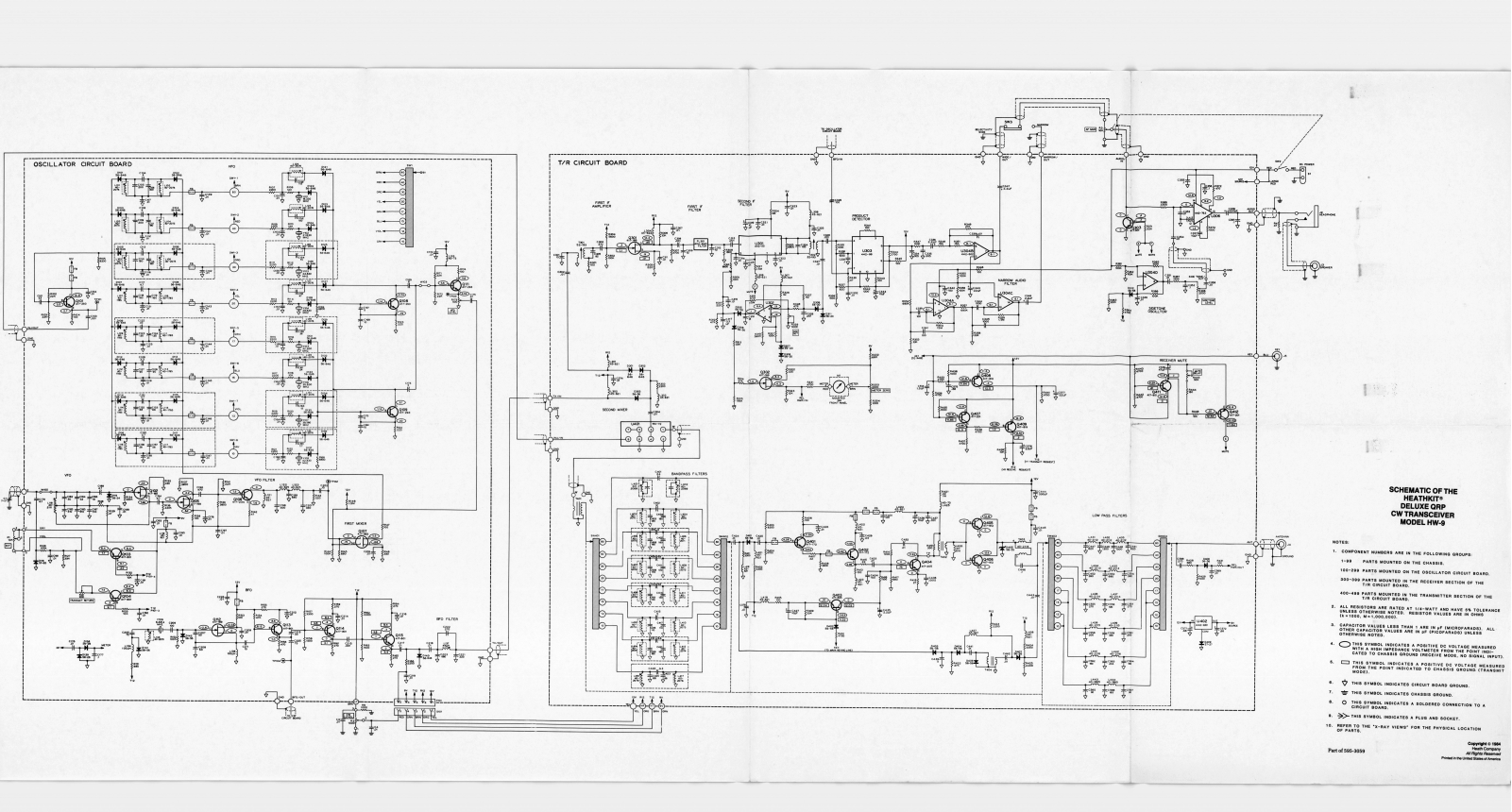 Heathkit hw9 schematic