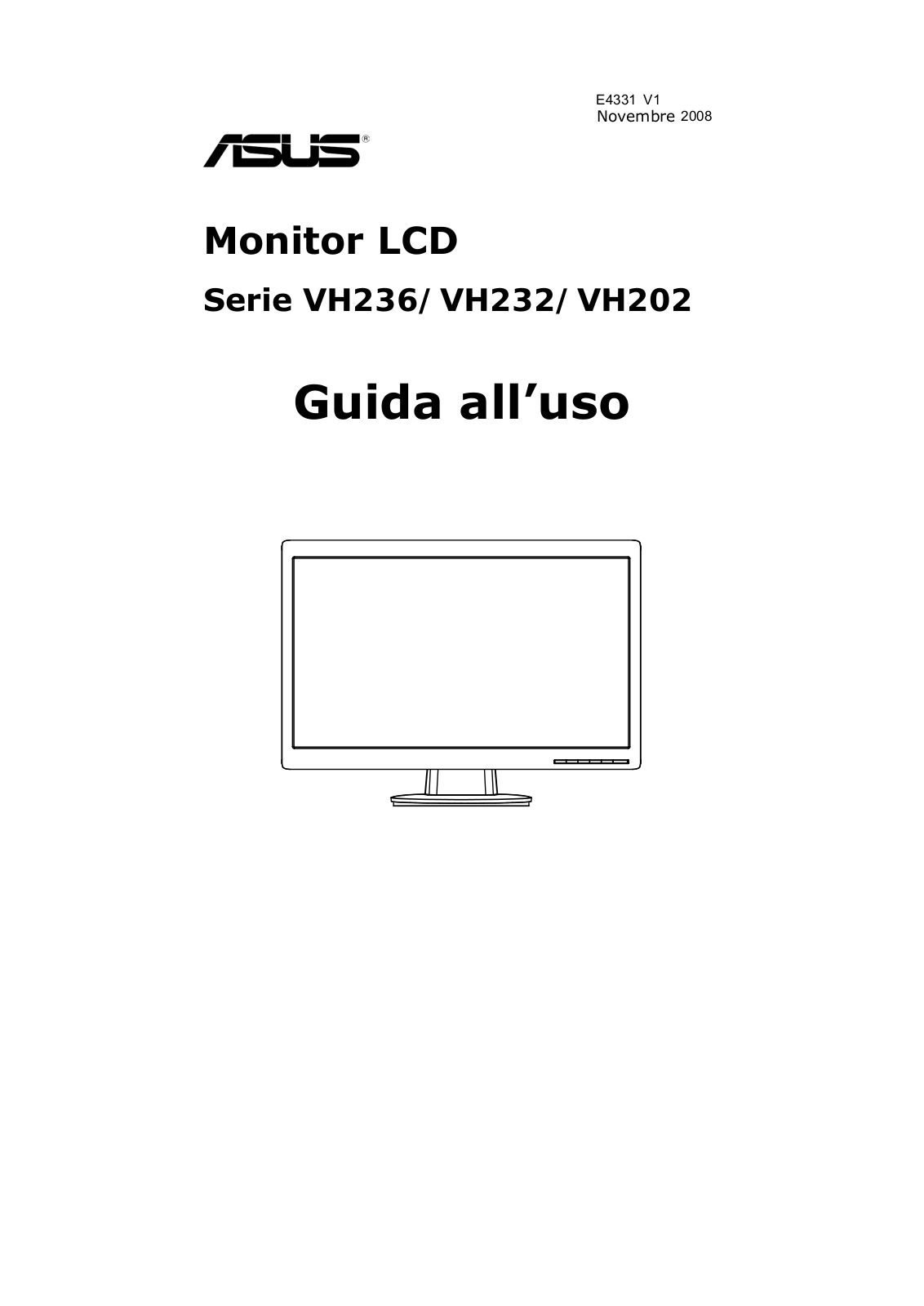 Asus VH202S, VH232H, VH202T, VH232D, VH232S User Manual