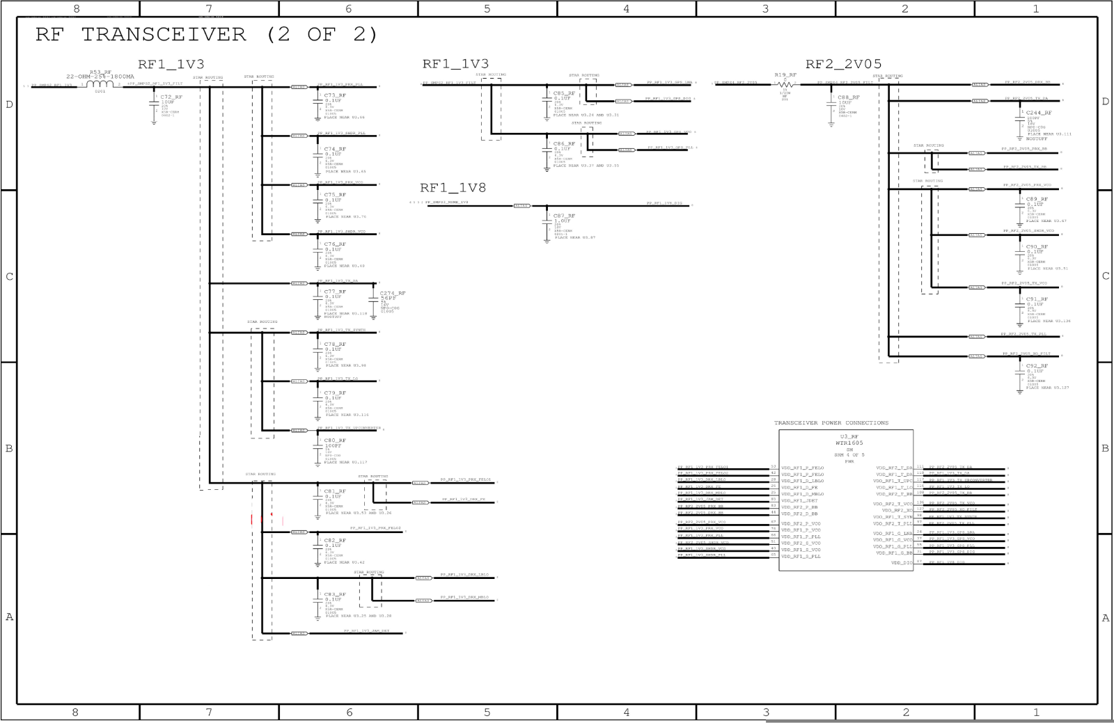 Apple iphone 5с schematics diagram