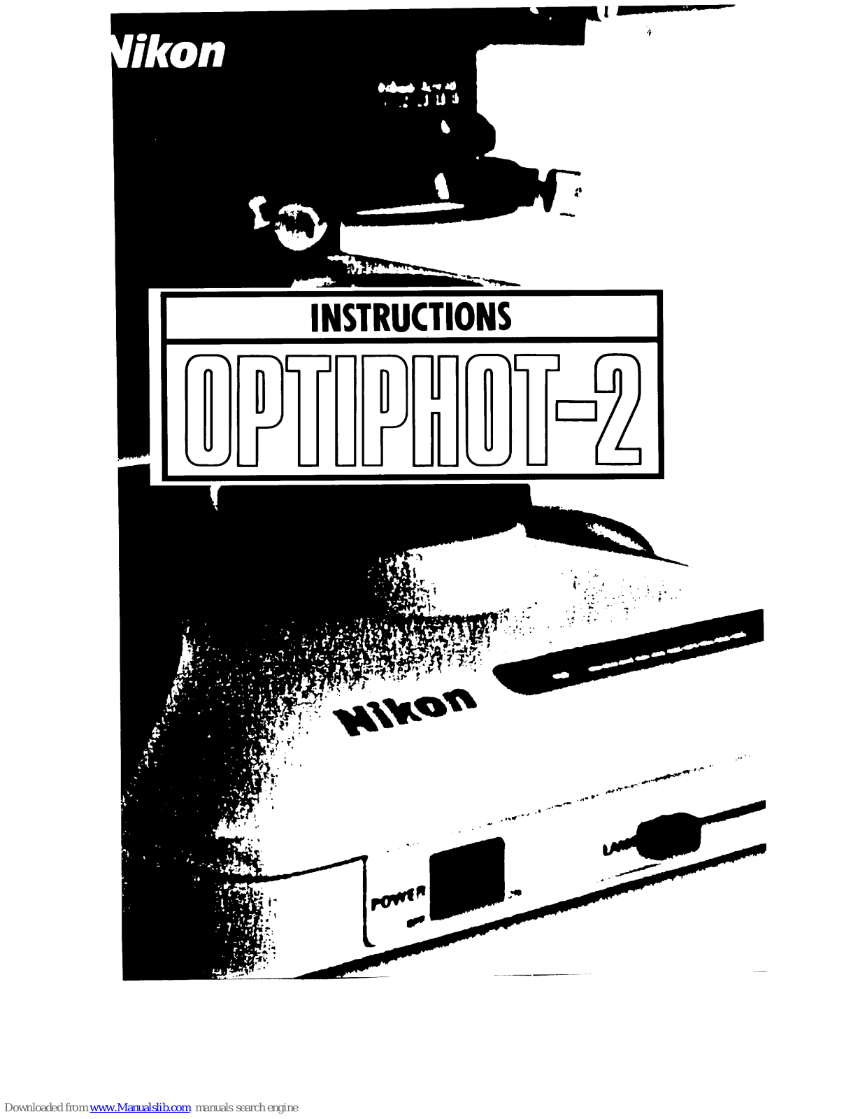 Nikon OPTIPHOT-2 Instructions Manual - ManualMachine.com
