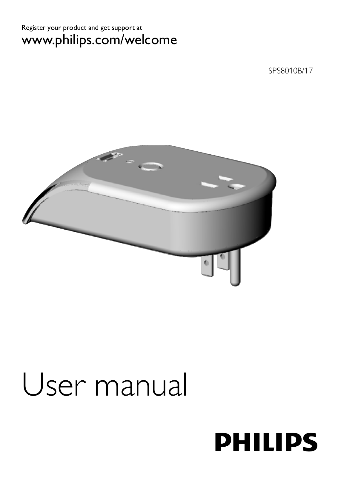 Philips SPS8010B-17 User Manual