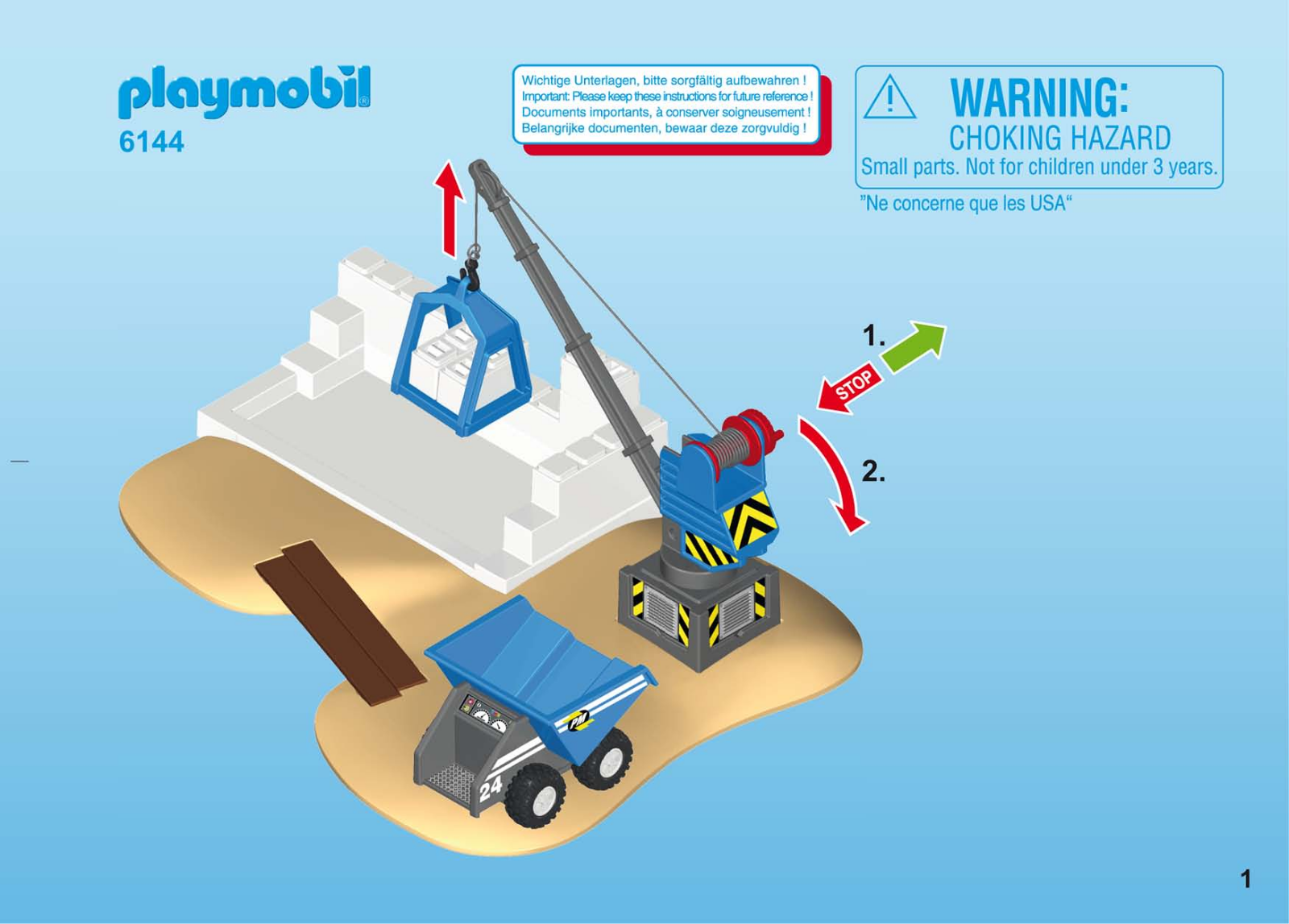 playmobil 6144 Instructions