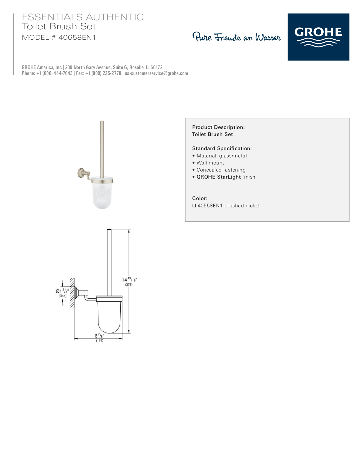 GROHE GRH5551 Specifications - ManualMachine.com