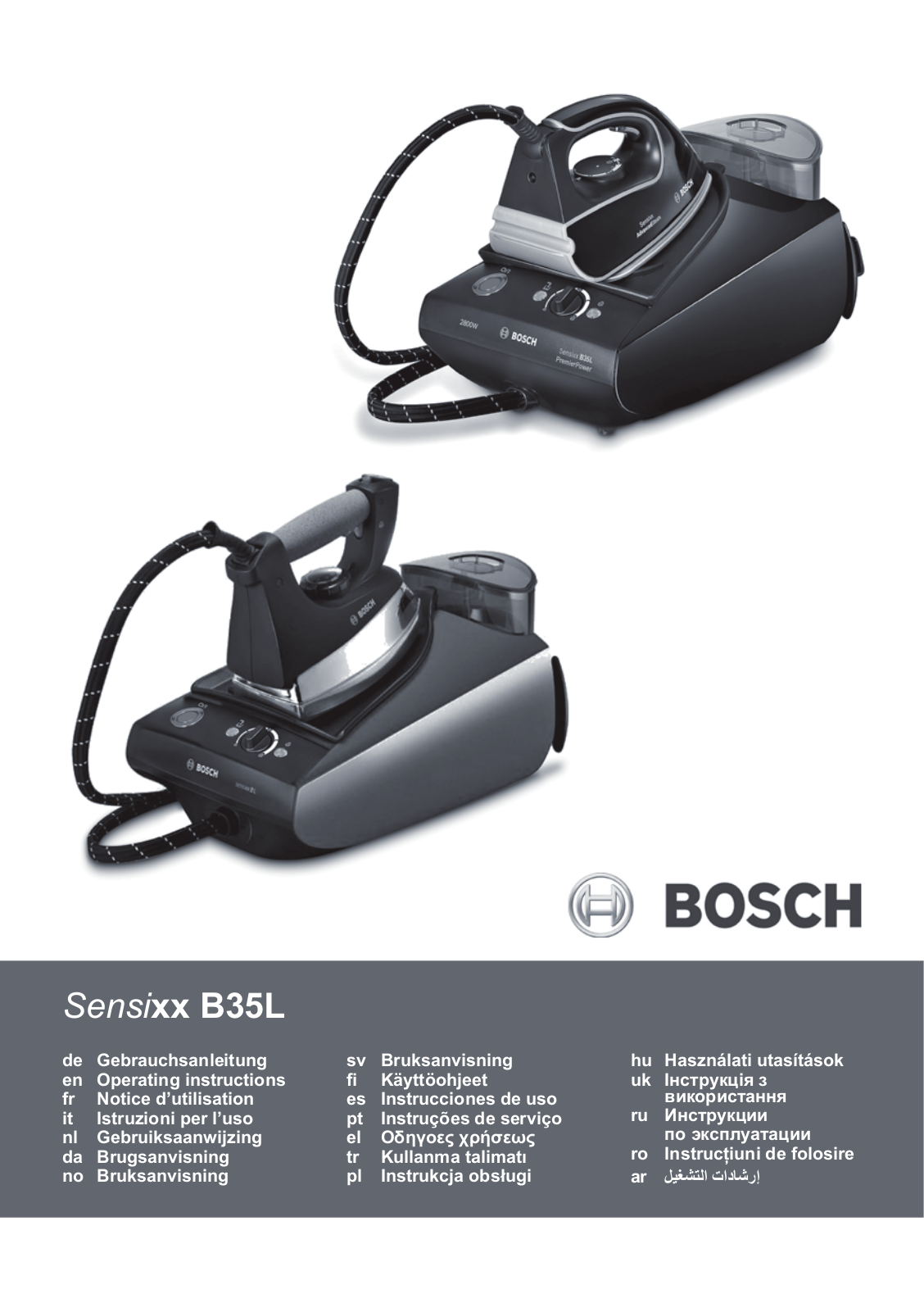 BOSCH TDS3549, TDS3568N, TDS3516, TDS3511, TDS3525 User Manual