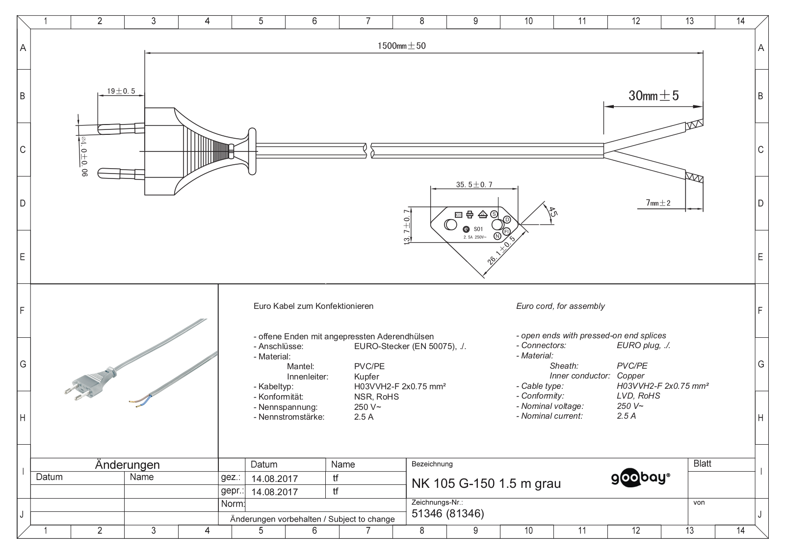 GOOBAY 51346 Datasheet - ManualMachine.com