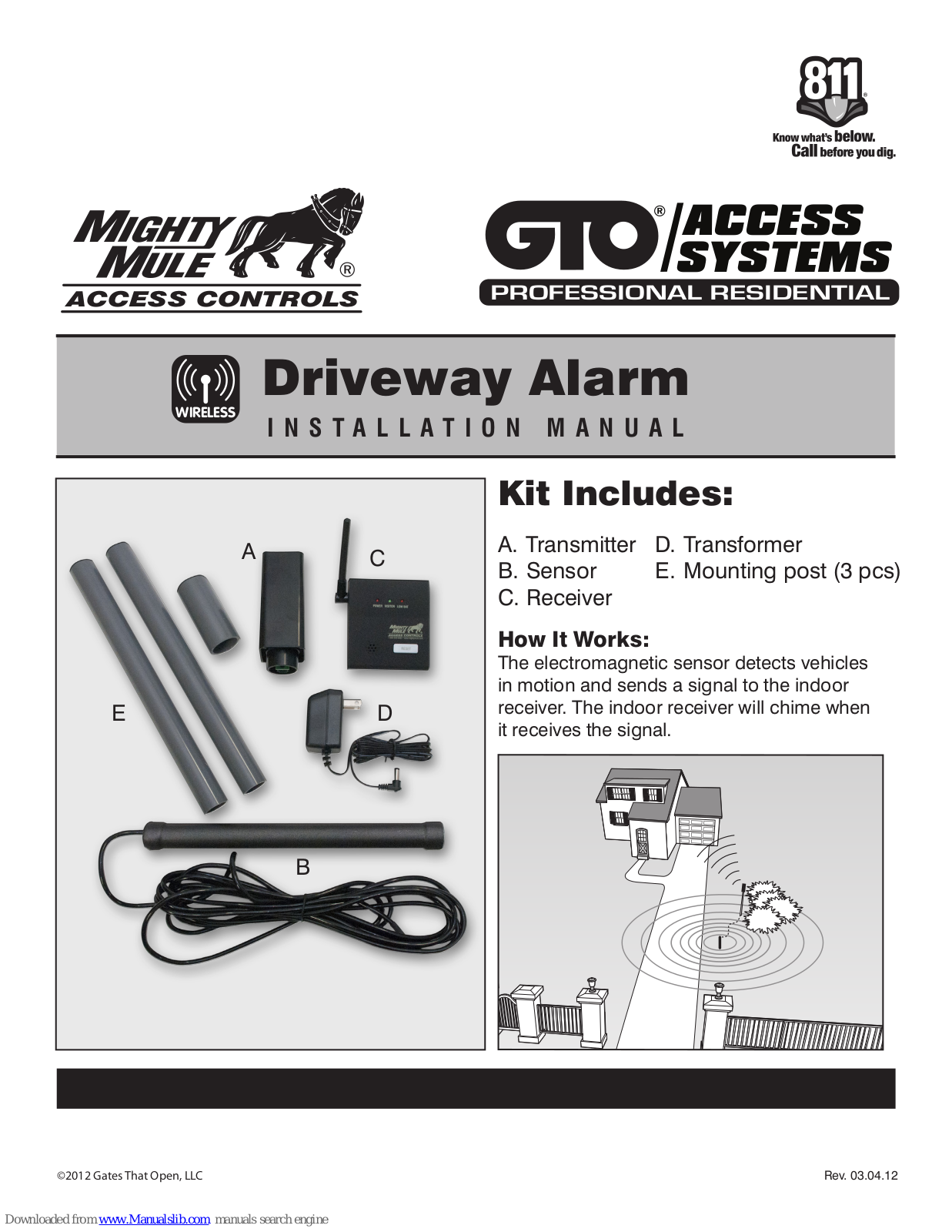 Mighty Mule FM231 Installation Manual