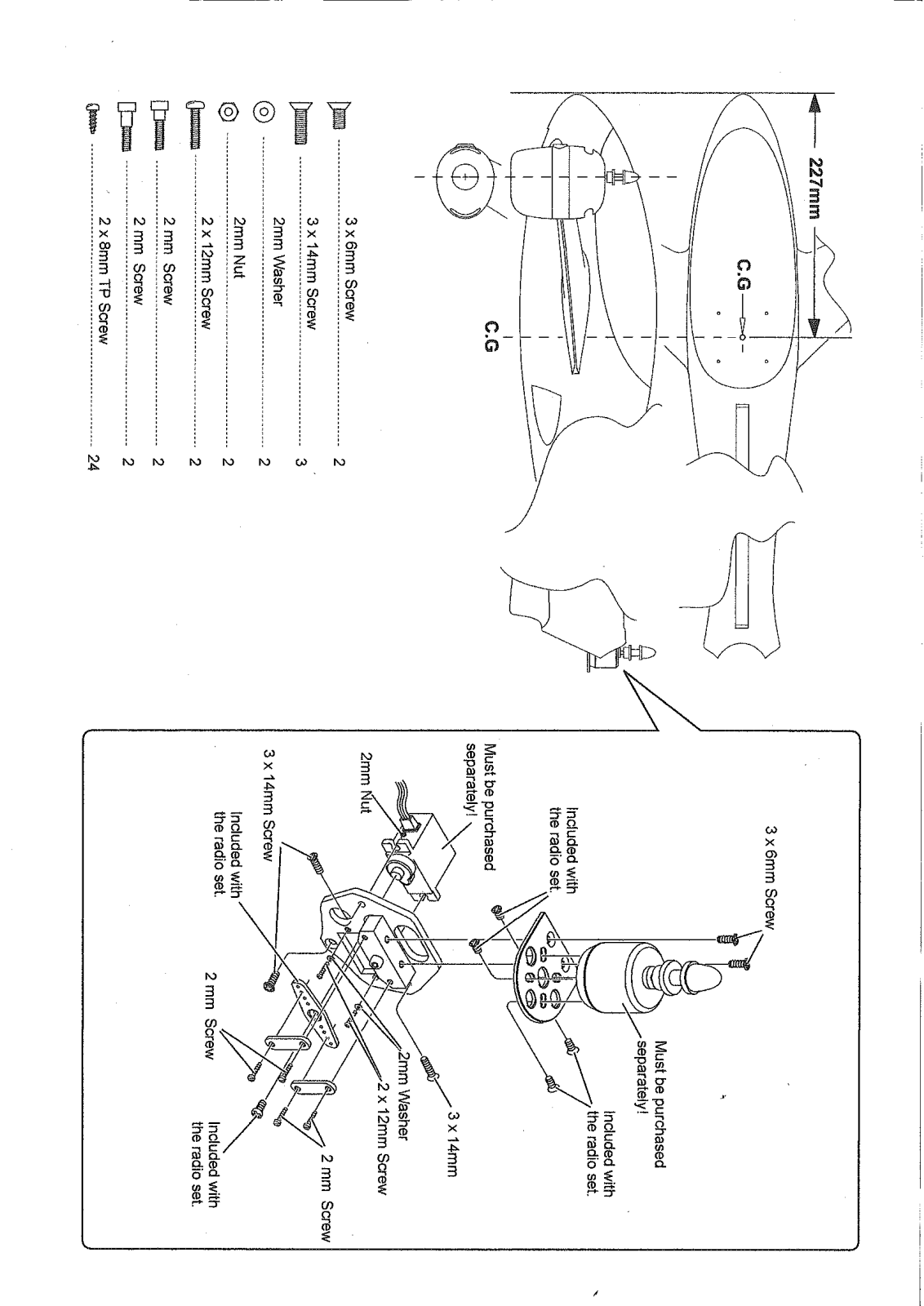 HobbyKing Y-3 Fiberglass tricopter User guide - ManualMachine.com