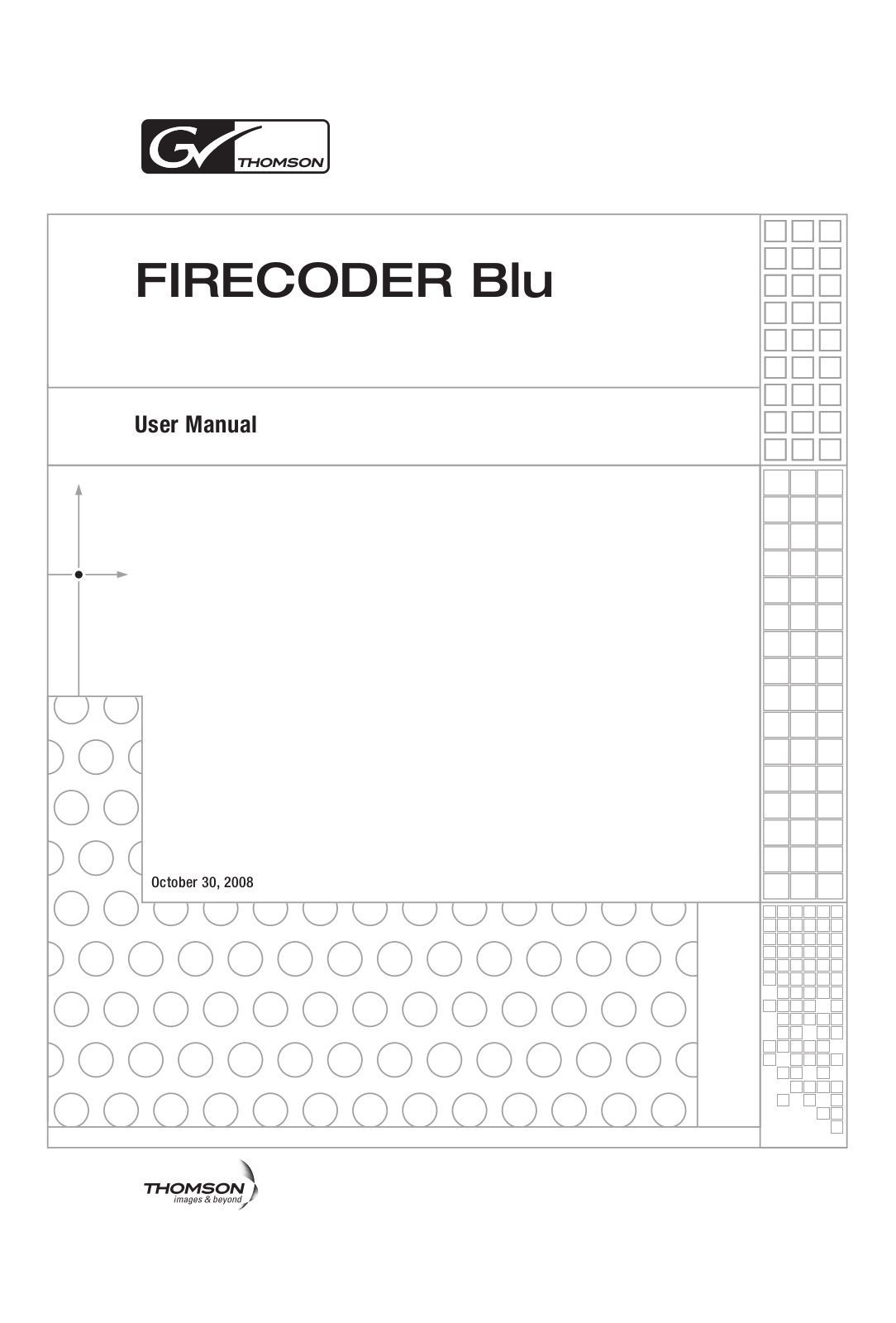 Grass Valley FIRECODER User Manual