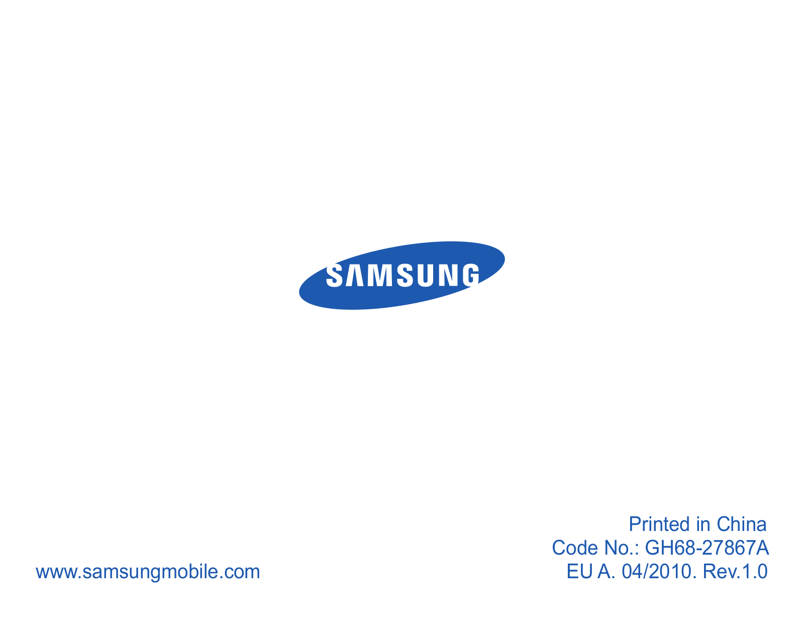 SAMSUNG HM3500 User Manual