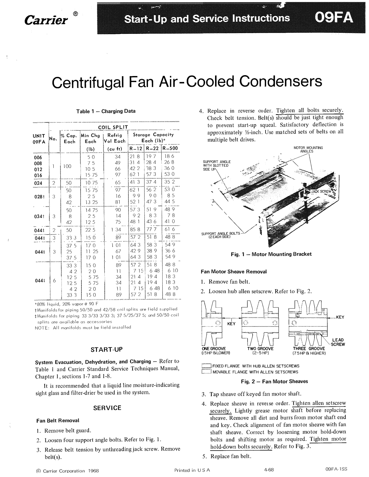 Carrier 09FA User Manual 2