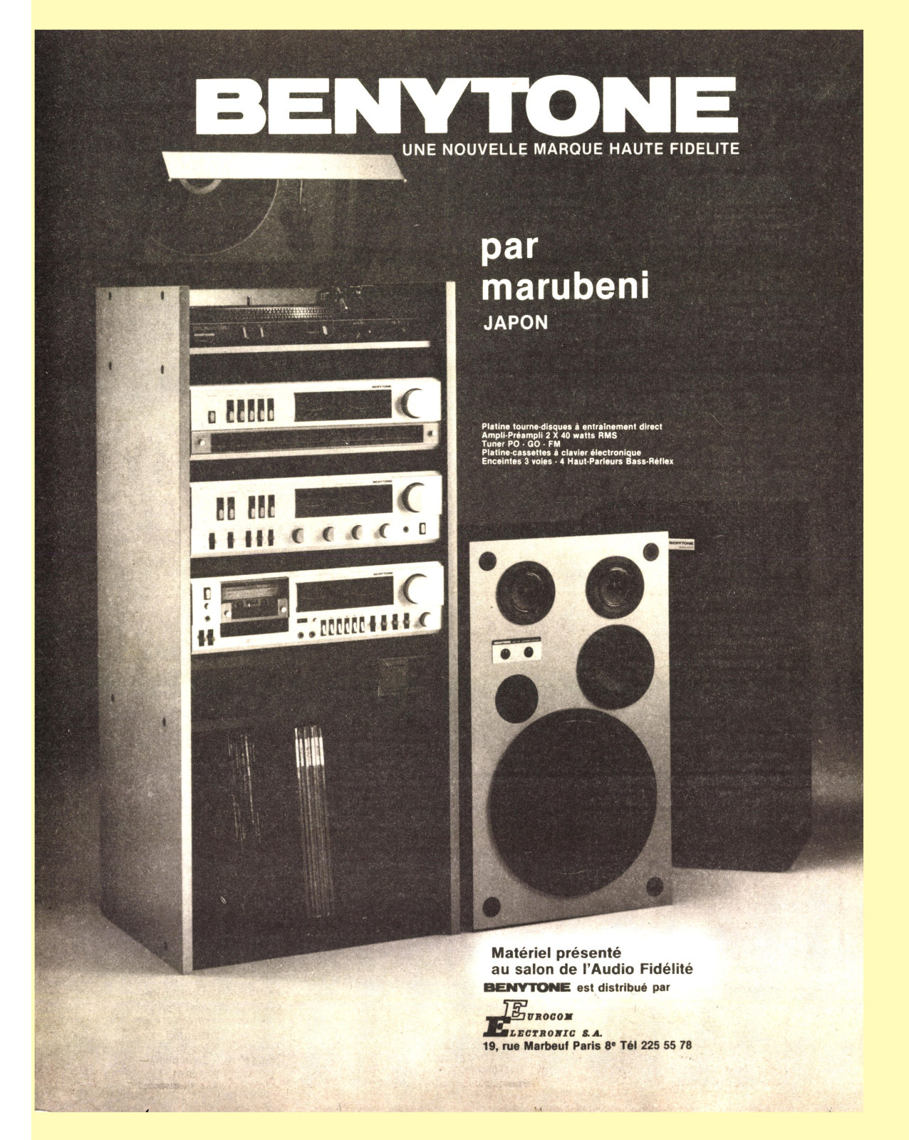 Benytone 1979 User Manual