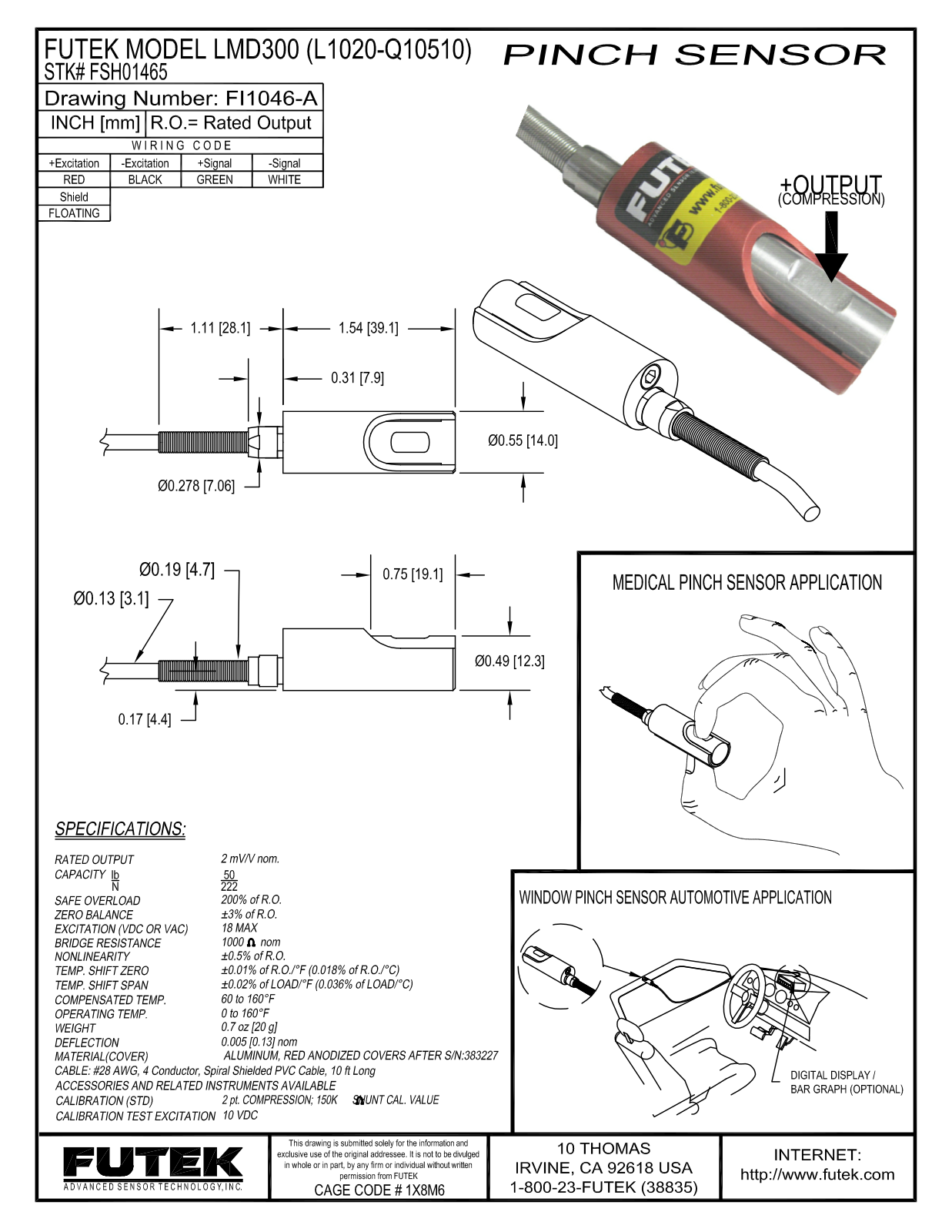 FUTEK LMD300 Service Manual