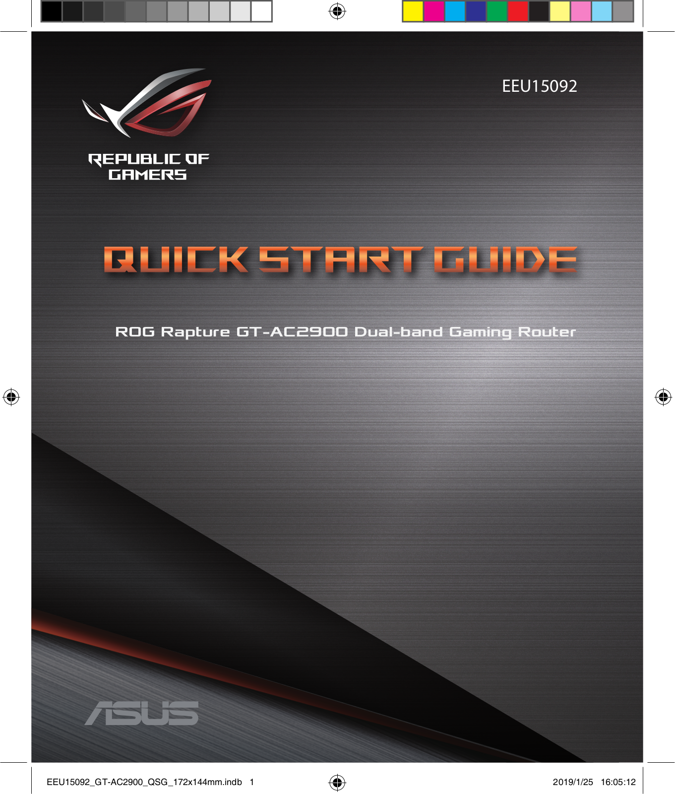 ASUS ROG Rapture GT-AC2900 operation manual