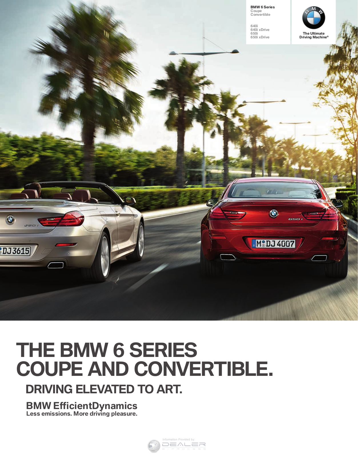 BMW 6 Series Convertible 2014 Owner's Manual