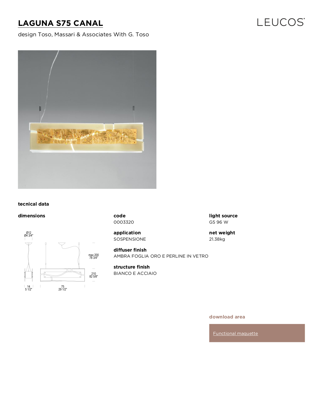 Leucos W004096099 Specifications - ManualMachine.com