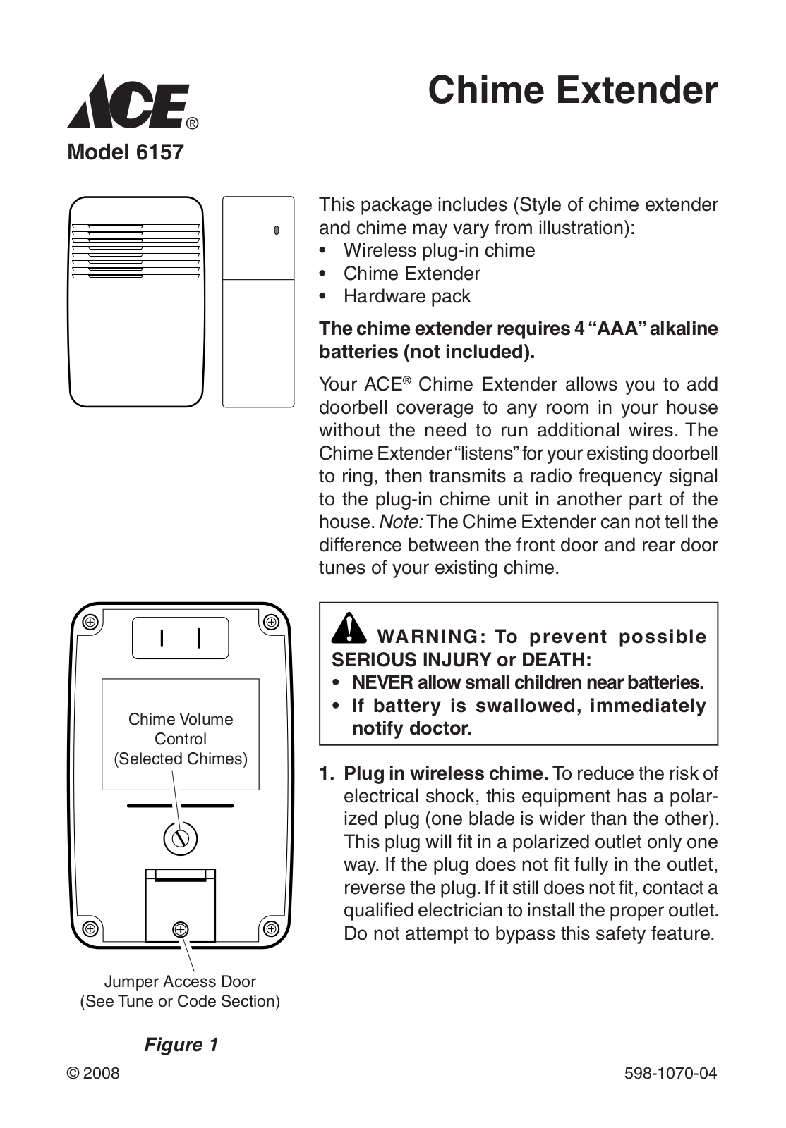 Heath Zenith 6157 User Manual