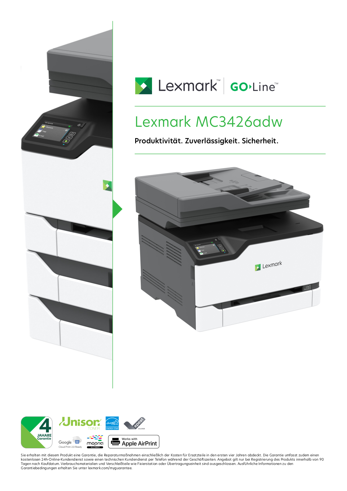 Lexmark MC3426adw User Manual