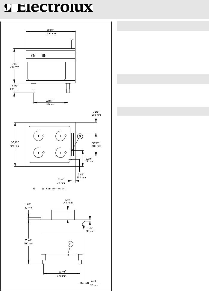 Electrolux 584158 S90 General Manual