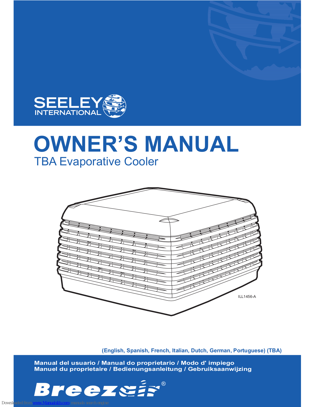 Seeley TBA250, TBA350, TBA450, TBA550 Owner's Manual