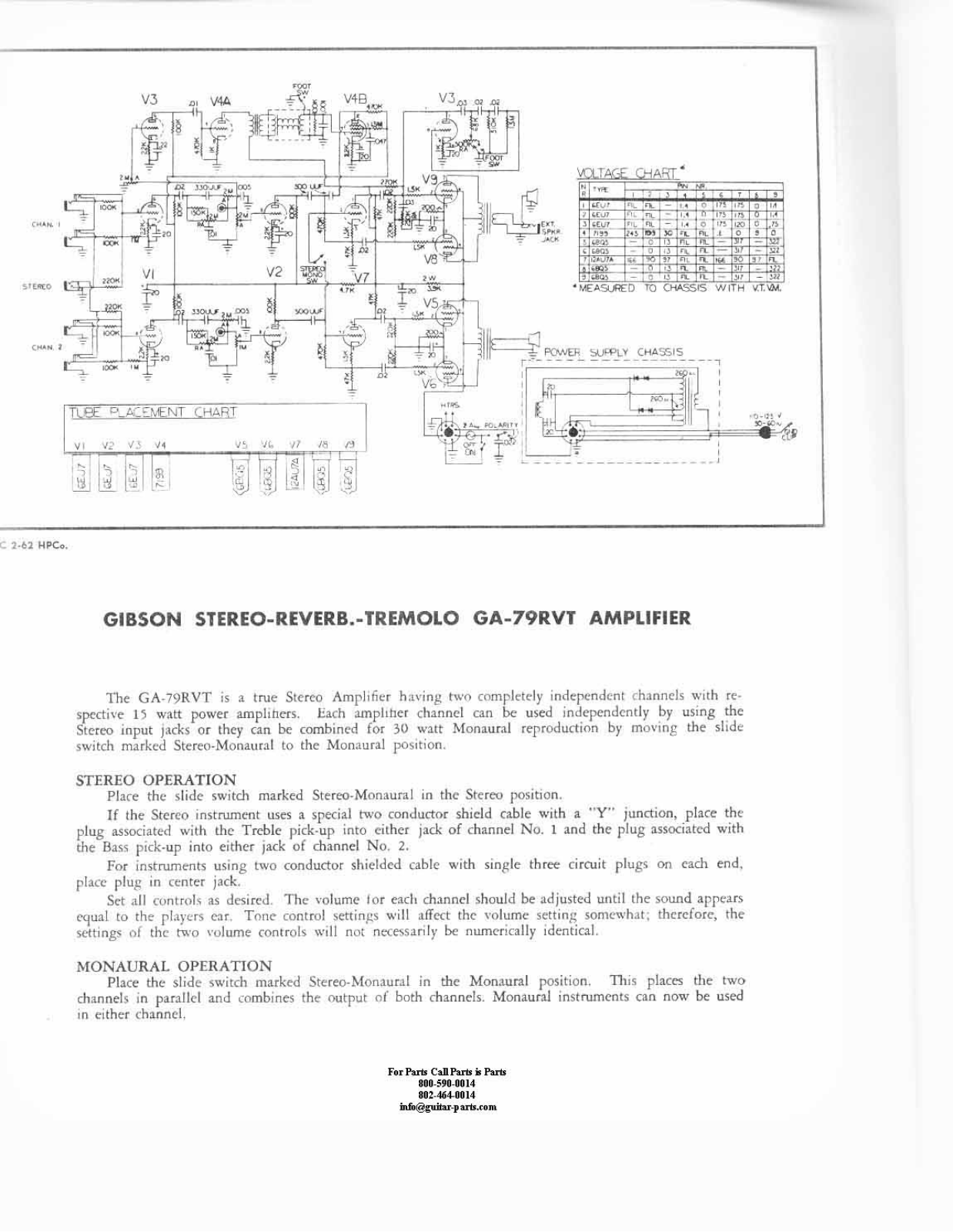 Gibson rvt791 schematic