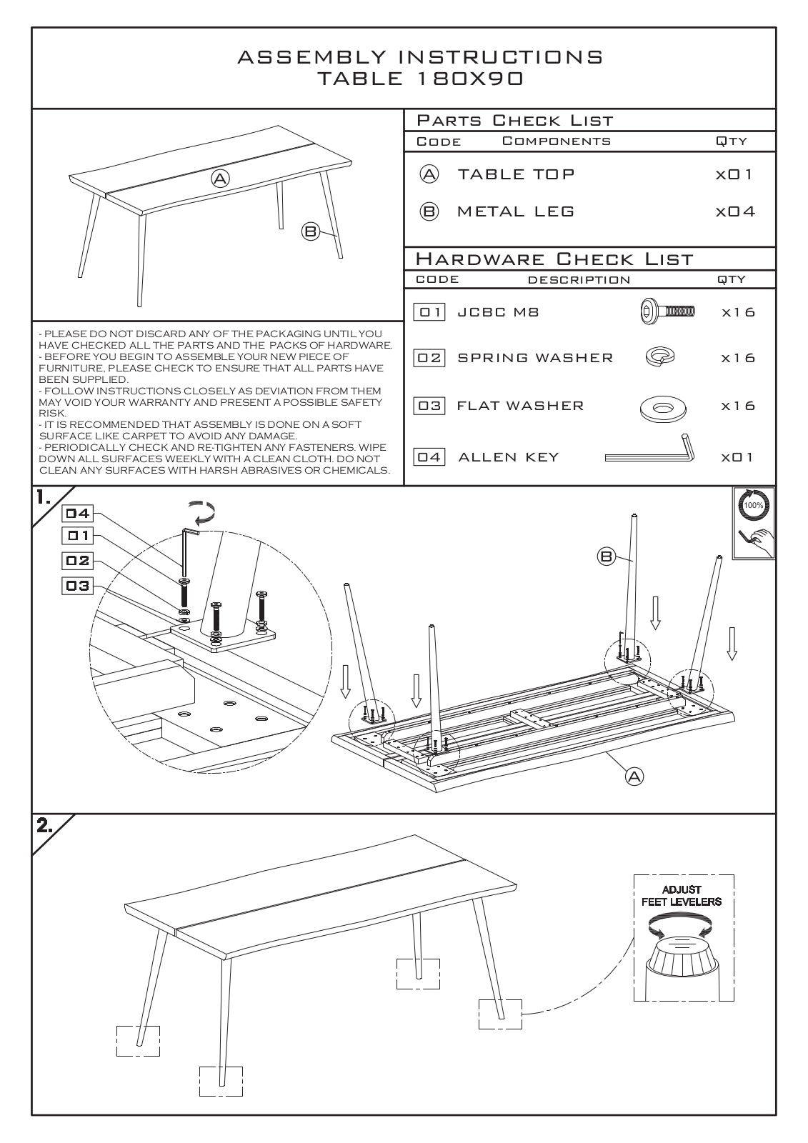 Dutchbone W008696757 Installation & Assembly - ManualMachine.com