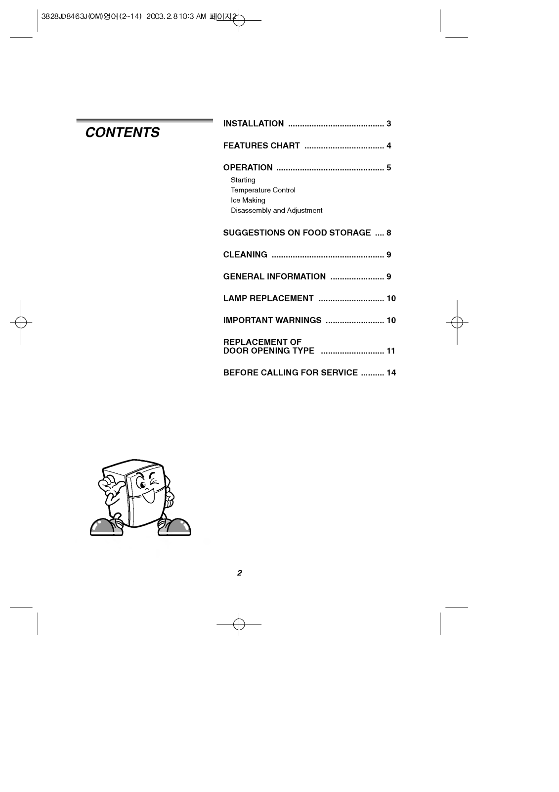 LG LRTN18310WW User Manual