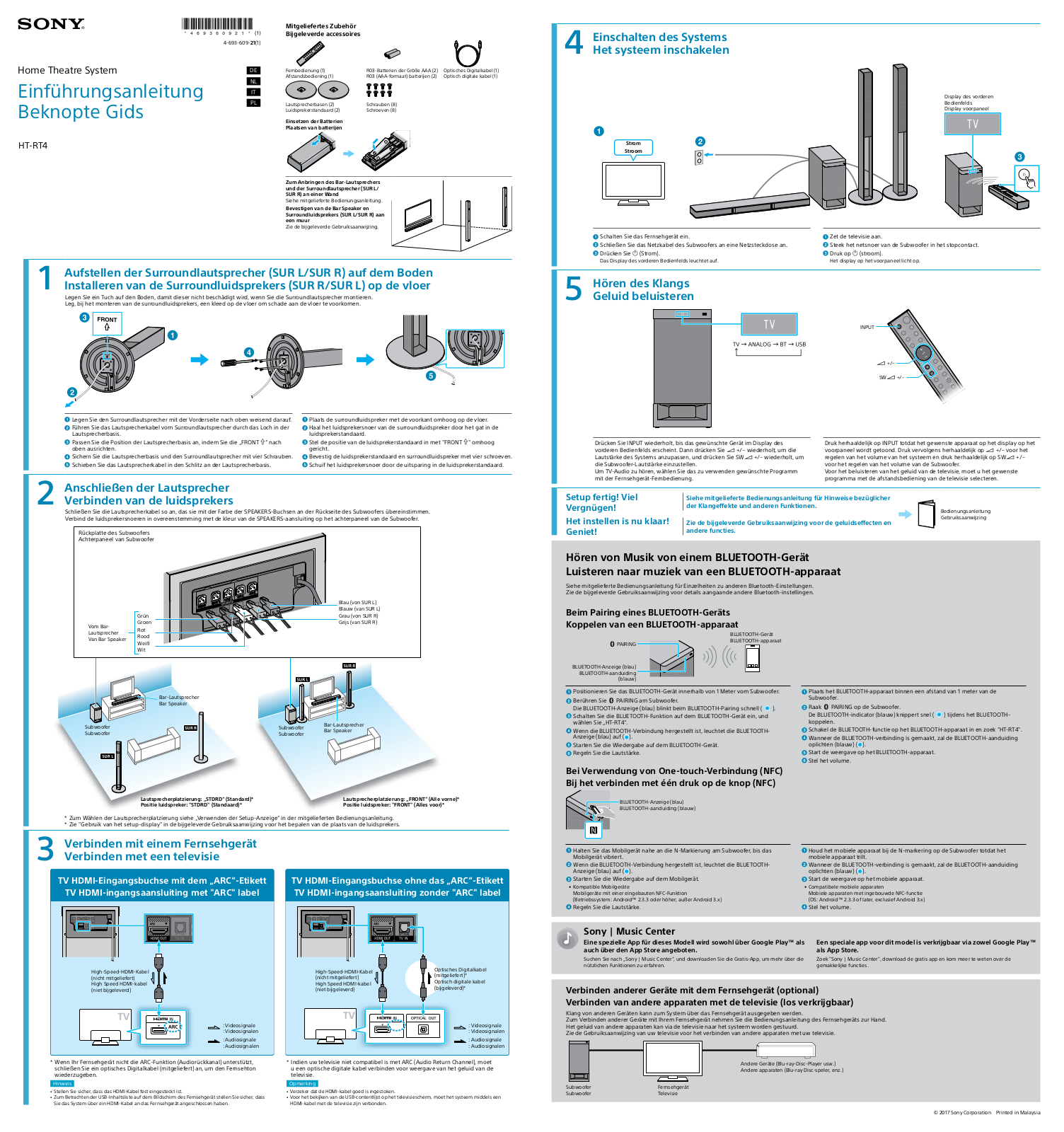 Sony HT-RT4 Users guide - ManualMachine.com