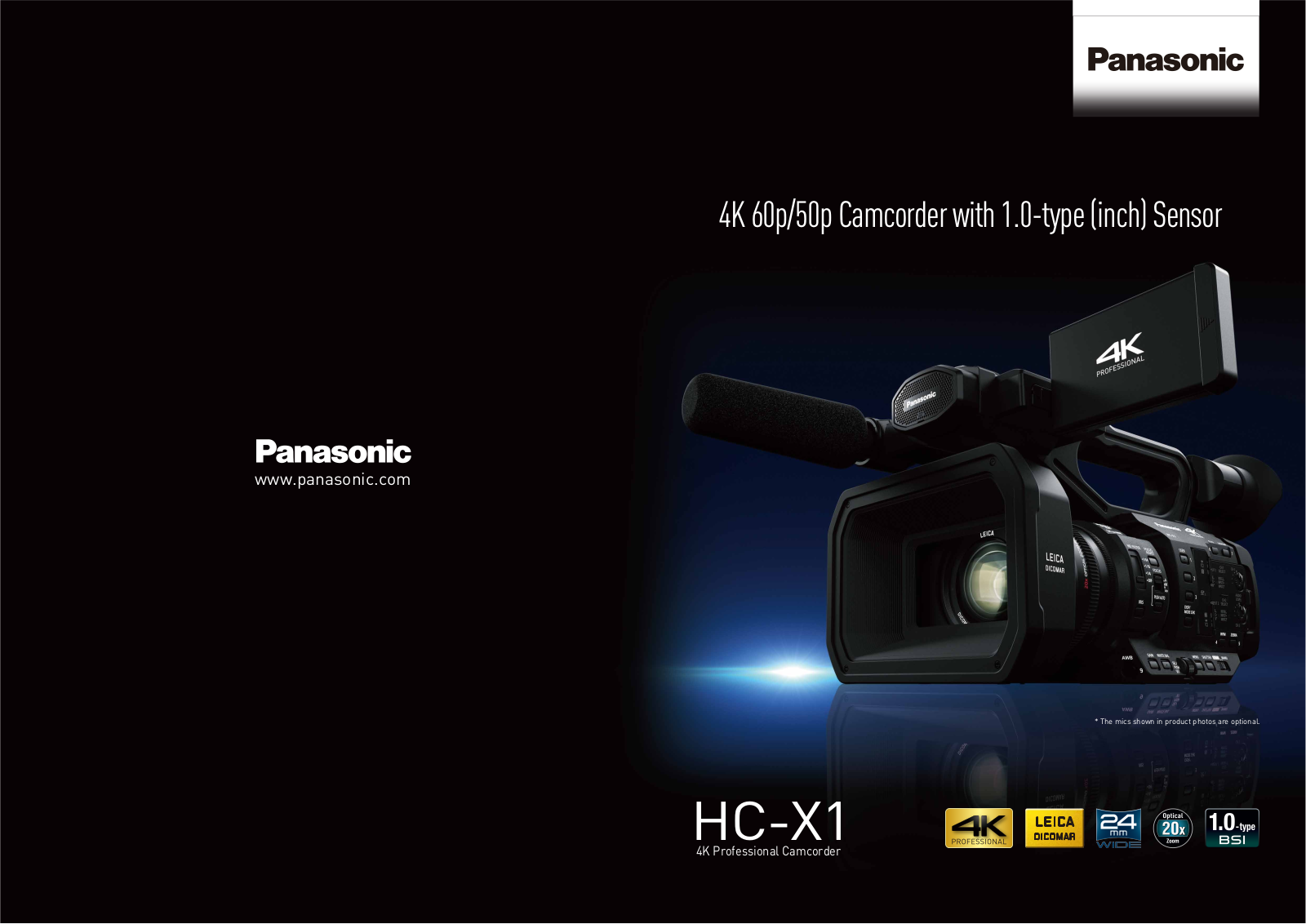 Panasonic HC-X1 User Manual