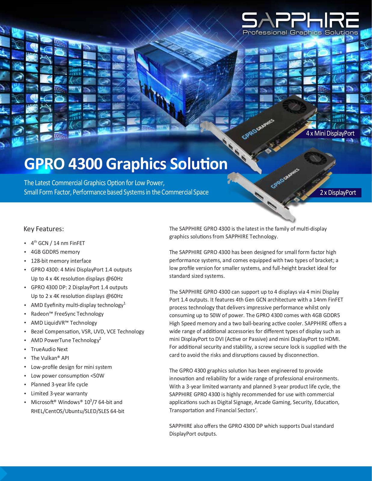 SAPPHIRE GPRO 4200 User Manual