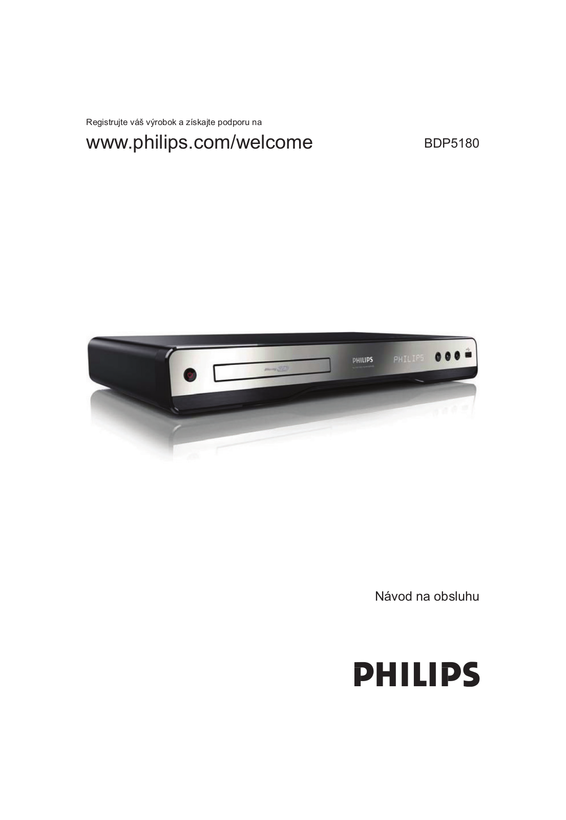 PHILIPS BDP5180 User Manual