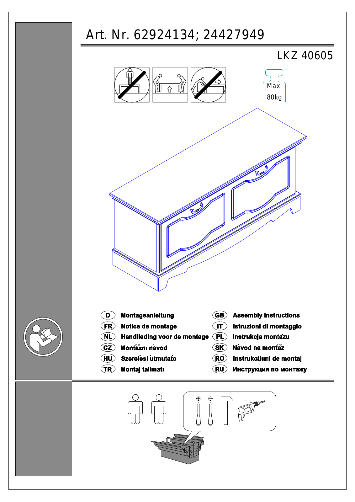 Home affaire Romantika Assembly instructions