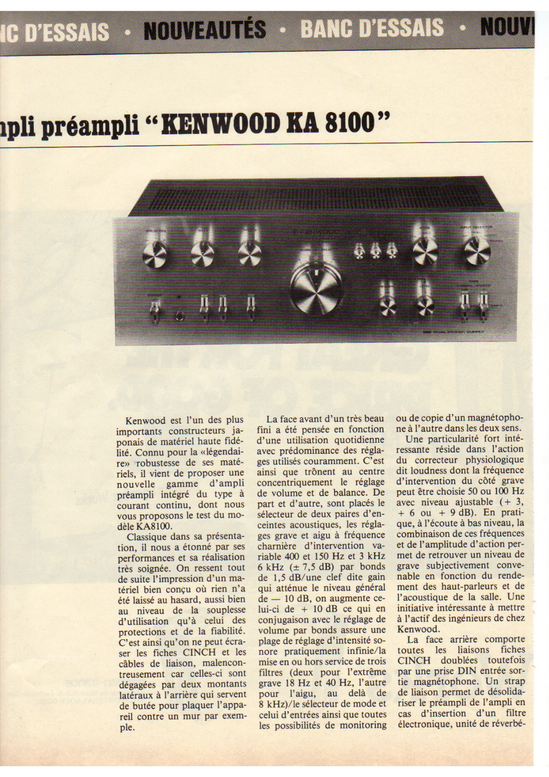 Kenwood ka8100 Schematic