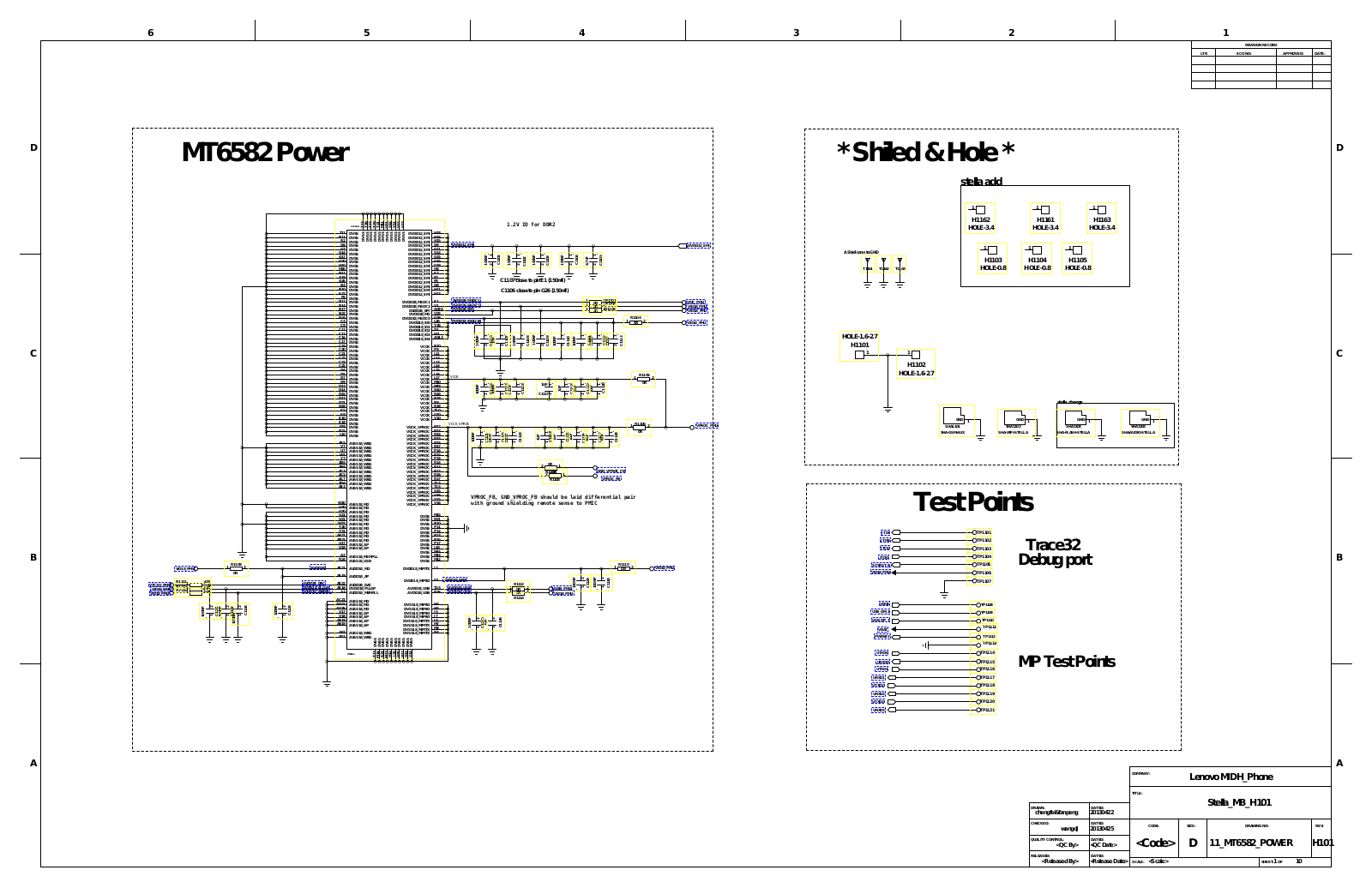 Lenovo S930 schematic diagram and service manual