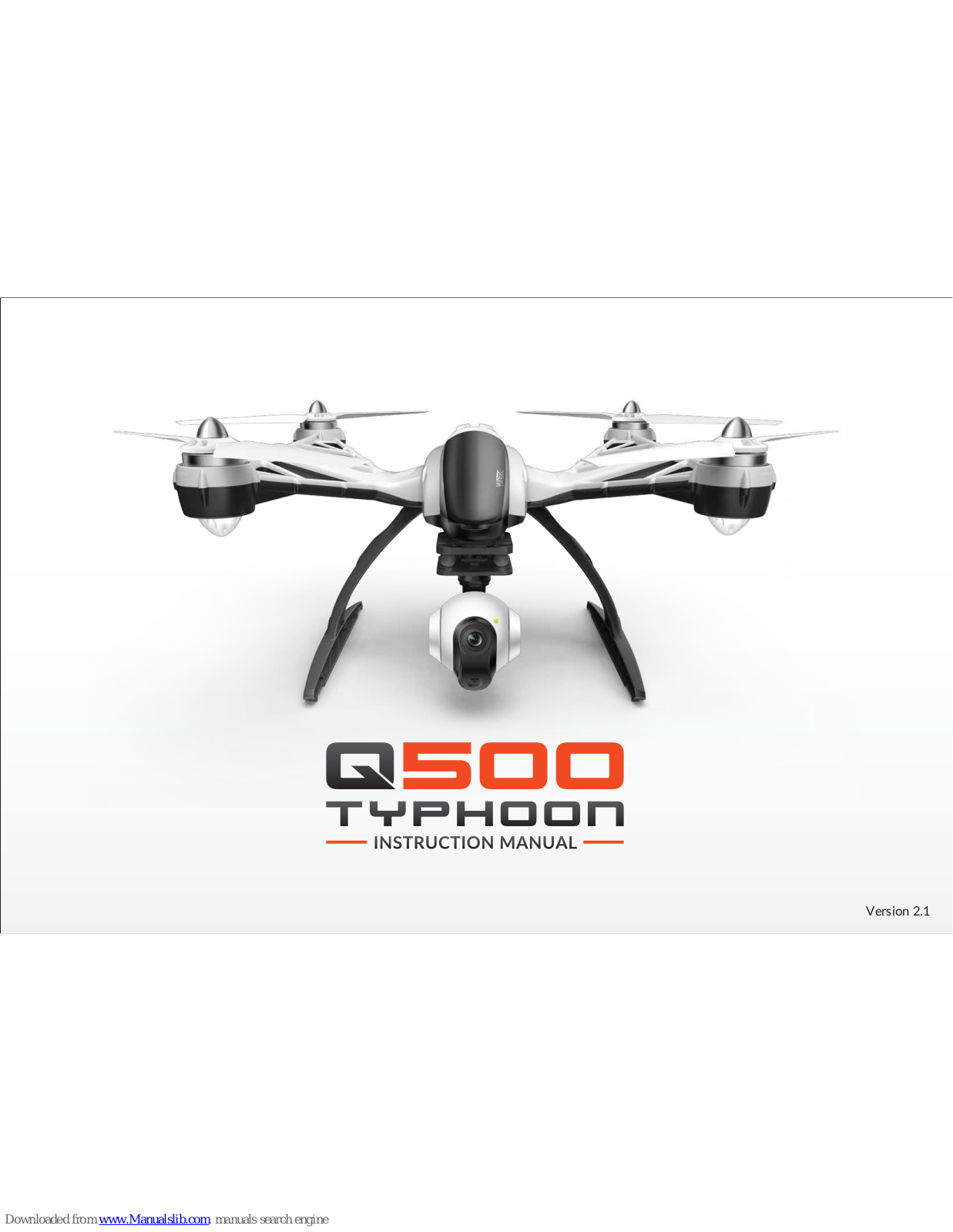 TYPHOON Q500 Instruction Manual