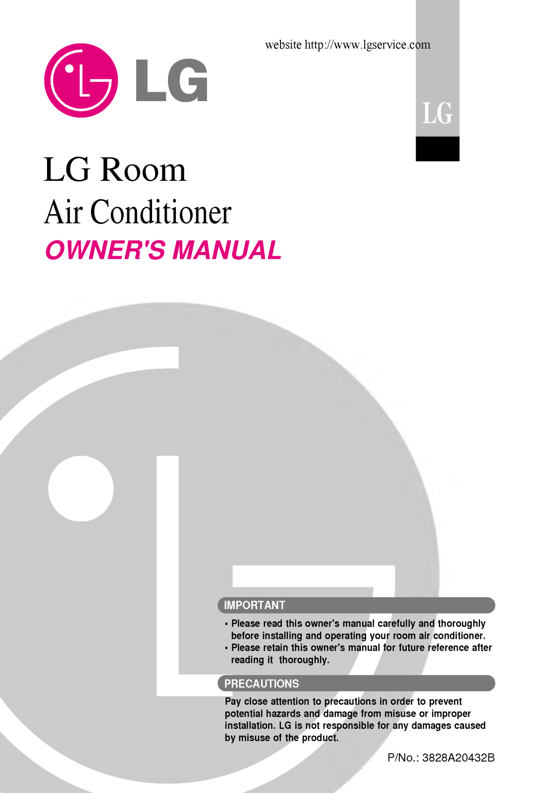 LG LBUK4260BL User Manual