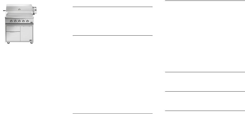 DCS BH1-36RGI-N Specification Sheet