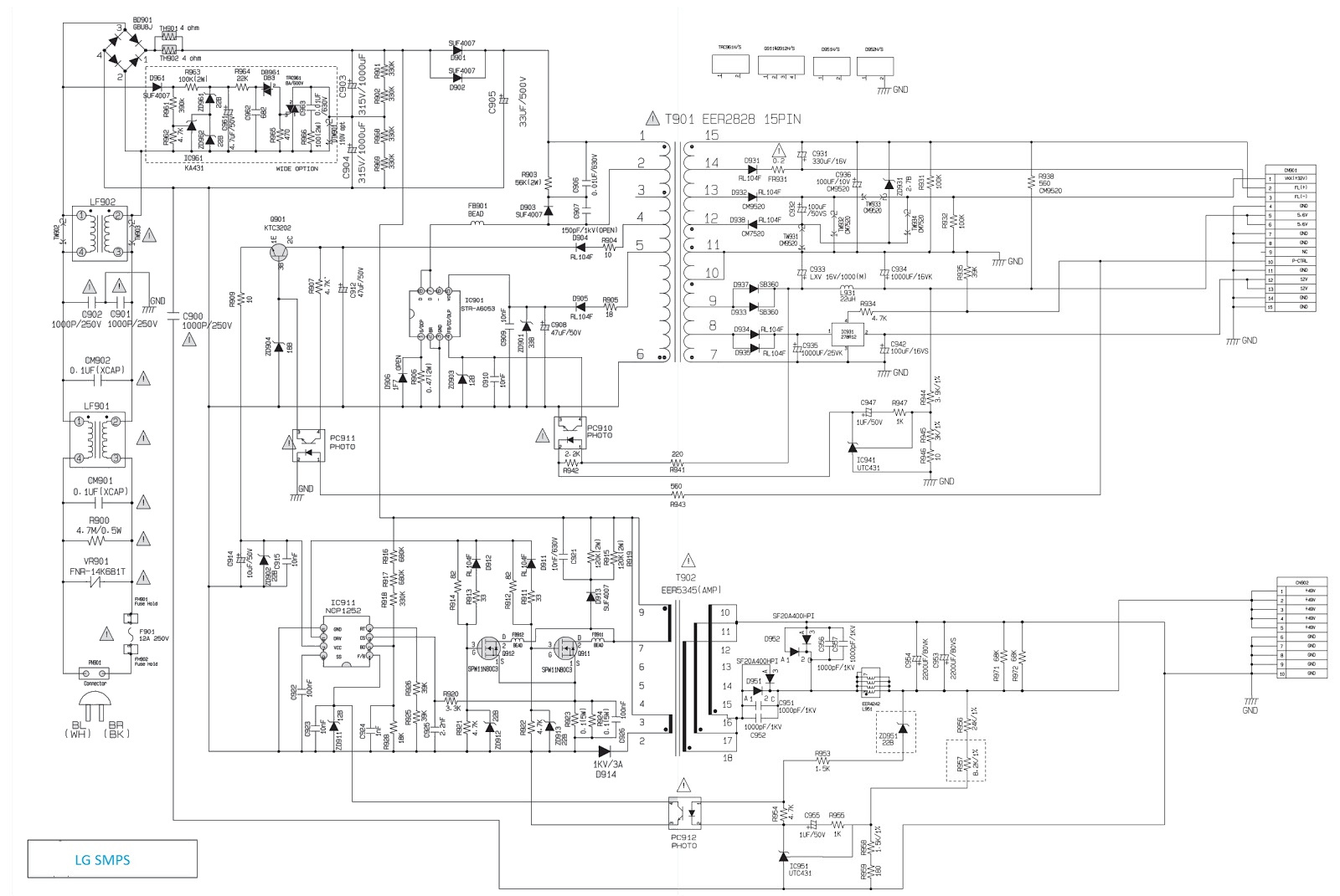 LG EAX64583501 Schematic