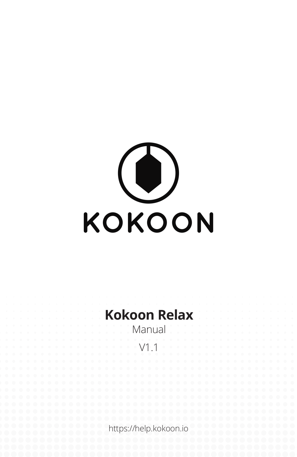 Kokoon Relax User Manual