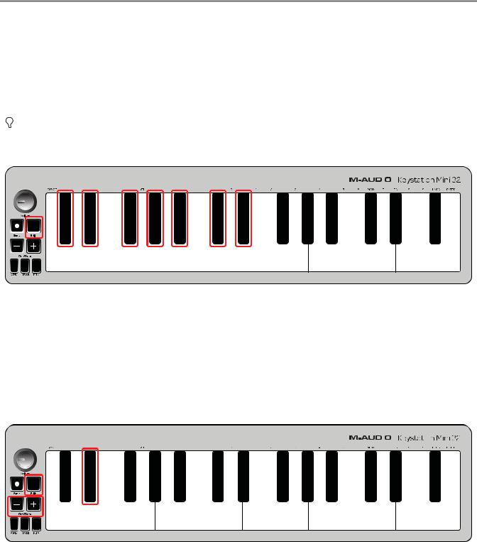 M-audio Keystation Mini 32 User Manual