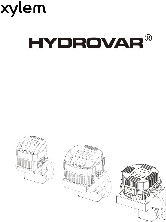 Xylem HYDROVAR User Manual