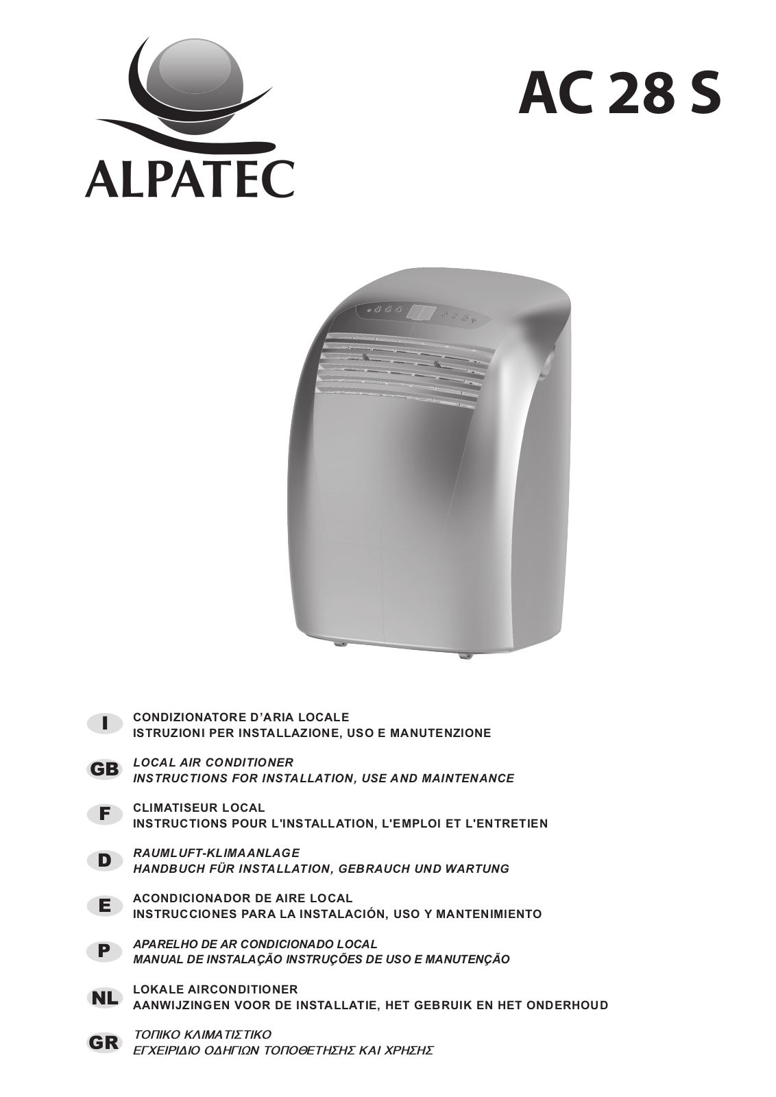 Alpatec AC 28 S User Manual