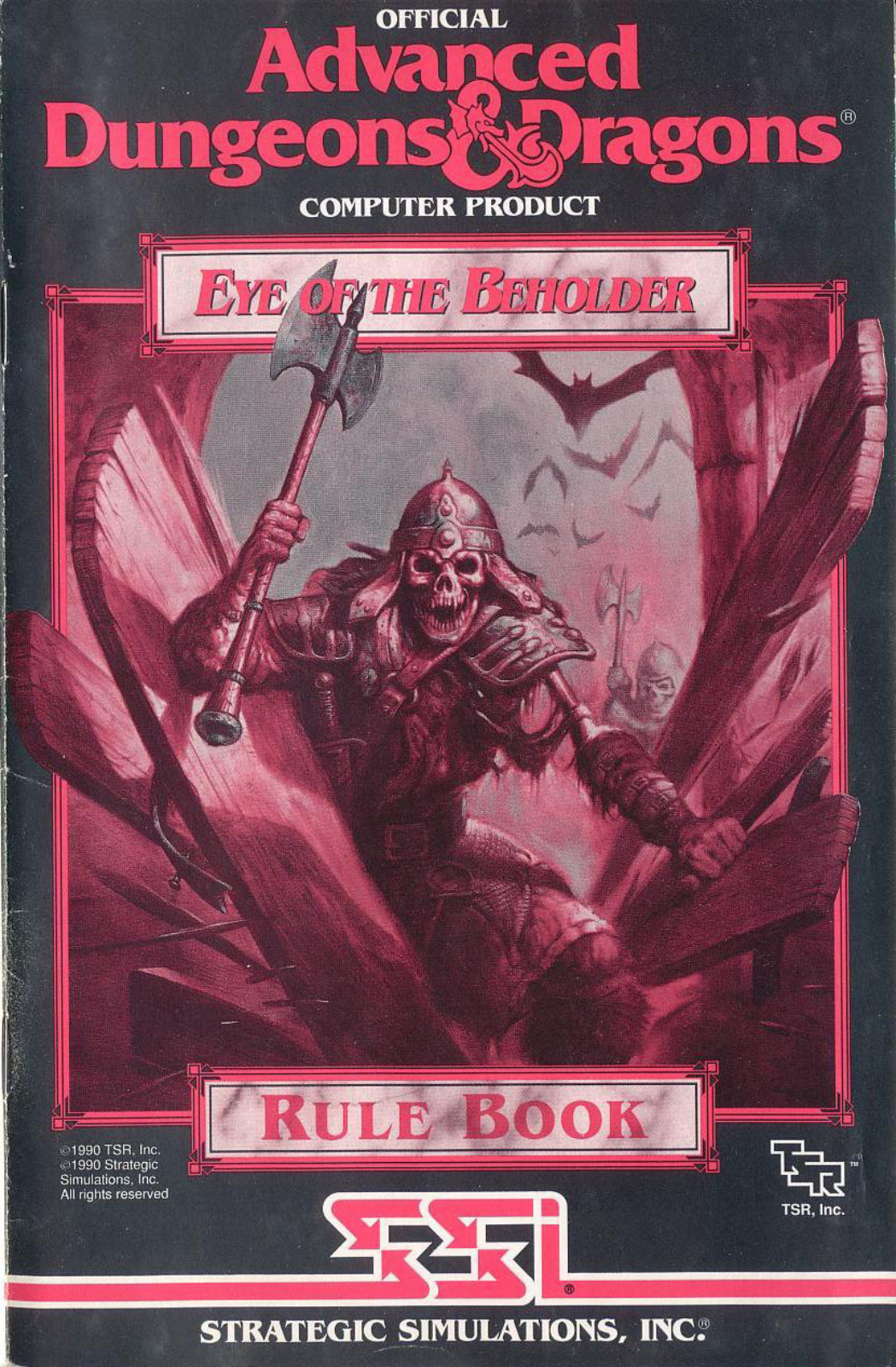 Games PC EYE OF THE BEHOLDER User Manual