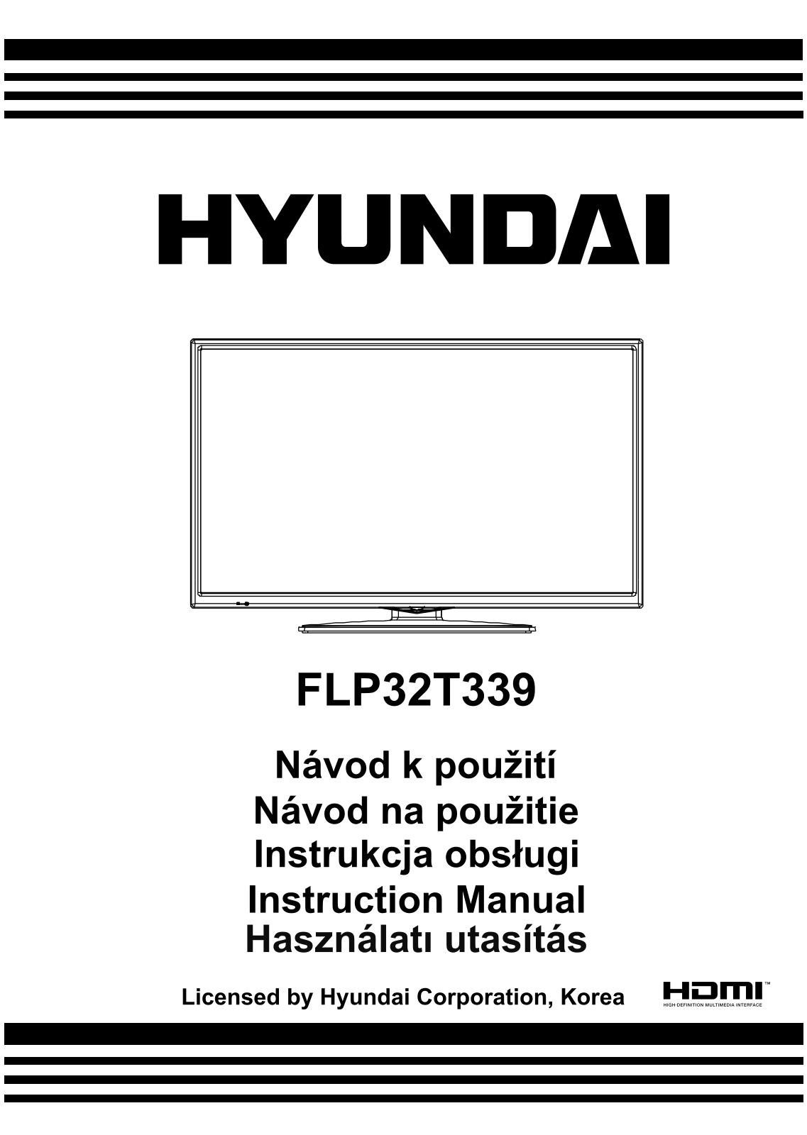 Hyundai FLP 32T339 Operating Instructions