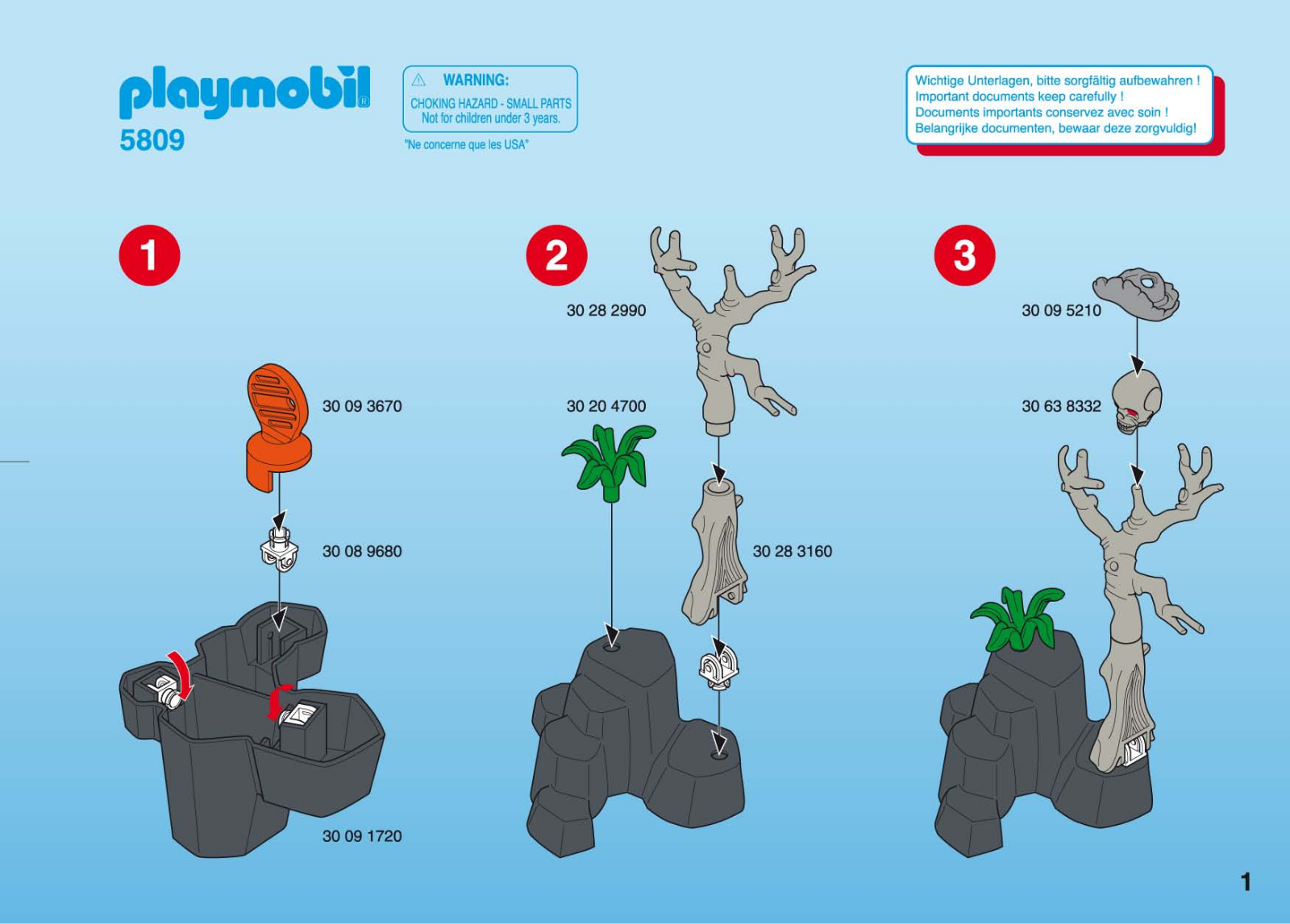 Playmobil 5809 Instructions