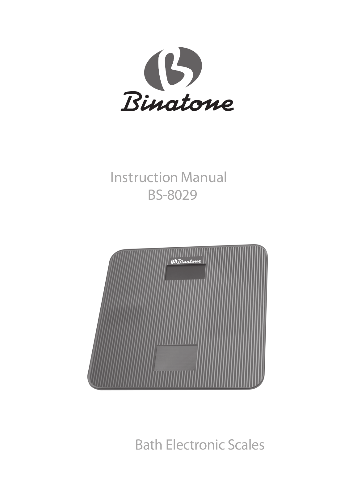 BINATONE BS-8029 User Manual