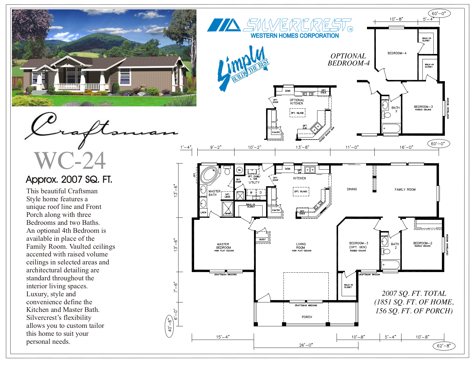 Silvercrest WC24 Floor Plan